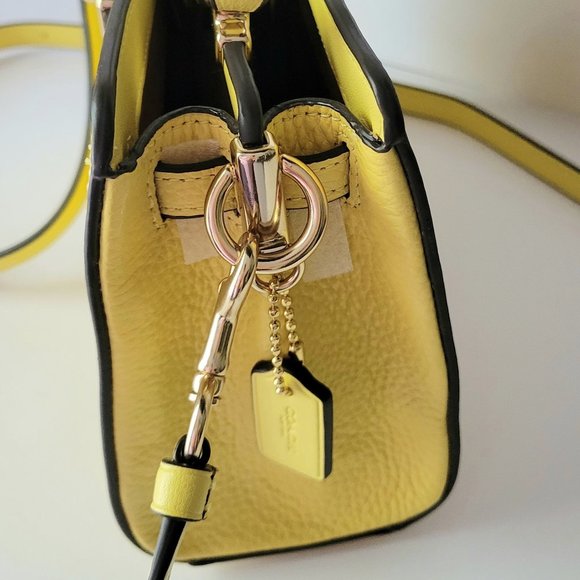 Coach Bags Coach C832 Leather Mini Lane Top Handle Satchel